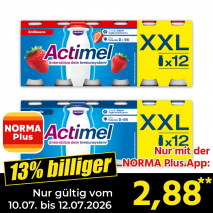 Nur gültig vom 10.07. bis 12.07.2026 und nur mit der NORMA Pluss App 13% billiger: 2,88