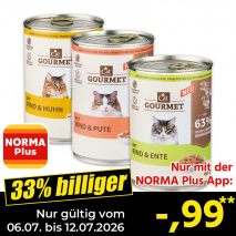 Nur gültig vom 06.07. bis 12.07.2026 und nur mit der NORMA Pluss App 33% billiger: &ndash;,99