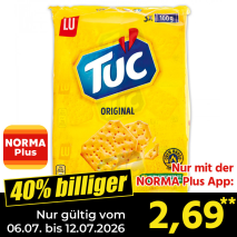 Nur gültig vom 06.07. bis 12.07.2026 und nur mit der NORMA Pluss App 40% billiger: 2,69