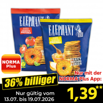 Nur gültig vom 13.07. bis 19.07.2026 und nur mit der NORMA Pluss App 36% billiger: 1,39