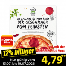 Nur gültig vom 13.07. bis 19.07.2026 und nur mit der NORMA Pluss App 12% billiger: 4,79