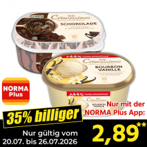 Nur gültig vom 20.07. bis 26.07.2026 und nur mit der NORMA Pluss App 35% billiger: 2,89