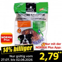 Nur gültig vom 27.07. bis 02.08.2026 und nur mit der NORMA Pluss App 14% billiger: 2,79