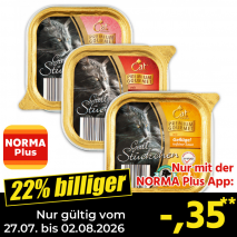 Nur gültig vom 27.07. bis 02.08.2026 und nur mit der NORMA Pluss App 22% billiger: –,35