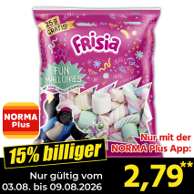Nur gültig vom 03.08. bis 09.08.2026 und nur mit der NORMA Pluss App 15% billiger: 2,79