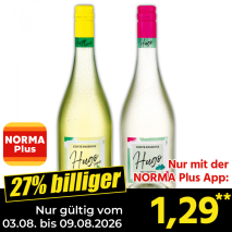 Nur gültig vom 03.08. bis 09.08.2026 und nur mit der NORMA Pluss App 27% billiger: 1,29
