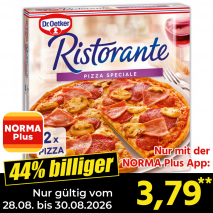 Nur gültig vom 28.08. bis 30.08.2026 und nur mit der NORMA Pluss App 44% billiger: 3,79
