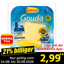 Nur gültig vom 24.08. bis 30.08.2026 und nur mit der NORMA Pluss App 21% billiger: 2,99