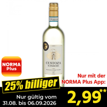 Nur gültig vom 31.08. bis 06.09.2026 und nur mit der NORMA Pluss App 25% billiger: 2,99