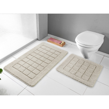 Mikrofaser-Badematten-Set 2-tlg. / XL-Badematte