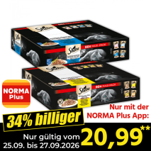 Nur gültig vom 25.09. bis 27.09.2026 und nur mit der NORMA Pluss App 34% billiger: 20,99