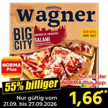 Nur gültig vom 21.09. bis 27.09.2026 und nur mit der NORMA Pluss App 55% billiger: 1,66
