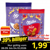 Nur gültig vom 28.09. bis 04.10.2026 und nur mit der NORMA Pluss App 39% billiger: 1,99