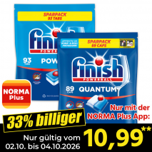 Nur gültig vom 02.10. bis 04.10.2026 und nur mit der NORMA Pluss App 33% billiger: 10,99
