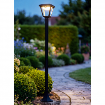 I-Glow LED-Solar-Standleuchte 4in1 für 19,99 € bei Norma (ab 29.09.)
