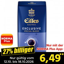 Nur gültig vom 12.10. bis 18.10.2026 und nur mit der NORMA Pluss App 27% billiger: 6,49
