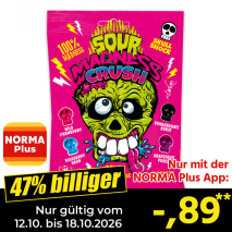 Nur gültig vom 12.10. bis 18.10.2026 und nur mit der NORMA Pluss App 47% billiger: –,89