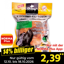 Nur gültig vom 12.10. bis 18.10.2026 und nur mit der NORMA Pluss App 14% billiger: 2,39