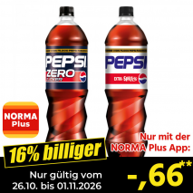 Nur gültig vom 26.10. bis 01.11.2026 und nur mit der NORMA Pluss App 16% billiger: &ndash;,66