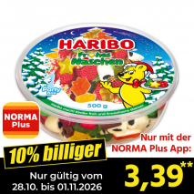 Nur gültig vom 27.10. bis 01.11.2026 und nur mit der NORMA Pluss App 10% billiger: 3,39