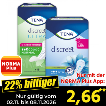 Nur gültig vom 01.11. bis 08.11.2026 und nur mit der NORMA Pluss App 22% billiger: 2,66