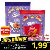 Nur gültig vom 09.11. bis 15.11.2026 und nur mit der NORMA Pluss App 39% billiger: 1,99