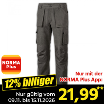 Nur gültig vom 09.11. bis 15.11.2026 und nur mit der NORMA Pluss App 12% billiger: 21,99