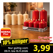 Nur gültig vom 09.11. bis 15.11.2026 und nur mit der NORMA Pluss App 10% billiger: 3,99