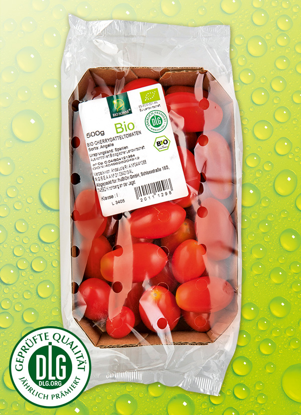 Produktbild »Bio-Dattel-Cherrytomaten«