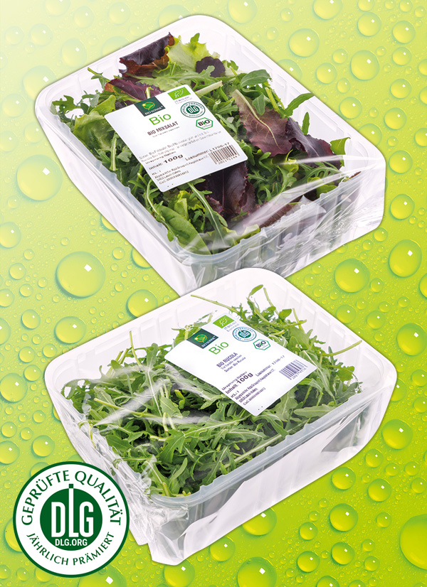 Produktbild »Bio-Salate sortiert«