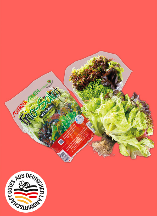 Produktbild »Fränkische Trio-Salate mit Wurzel«