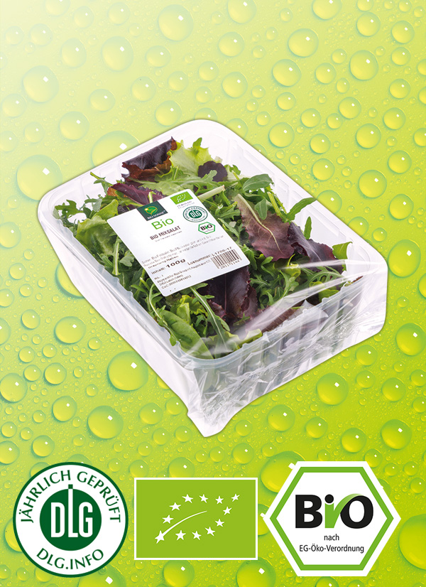 Produktbild »Bio-Salate sortiert«
