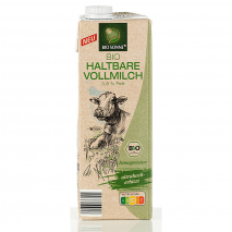 Produktbild »Haltbare Bio-Vollmilch«