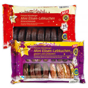 Produktbild »Nürnberger Mini Elisen-Lebkuchen«