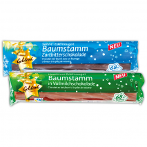 Produktbild »Haselnuss-/ Sahne-Edelnougat Baumstamm«