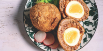 Serviervorschlag »Scotch Eggs«