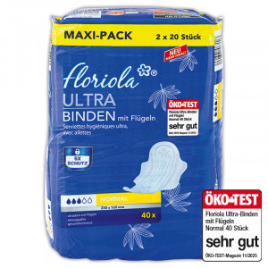 Produktbild »Floriola Ultra-Binden mit Flügeln«