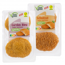 Produktbild »Vegane Schnitzel / Cordon Bleu«