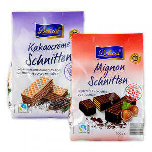 Produktbild »Mignon-/ Kakaocreme Schnitten«