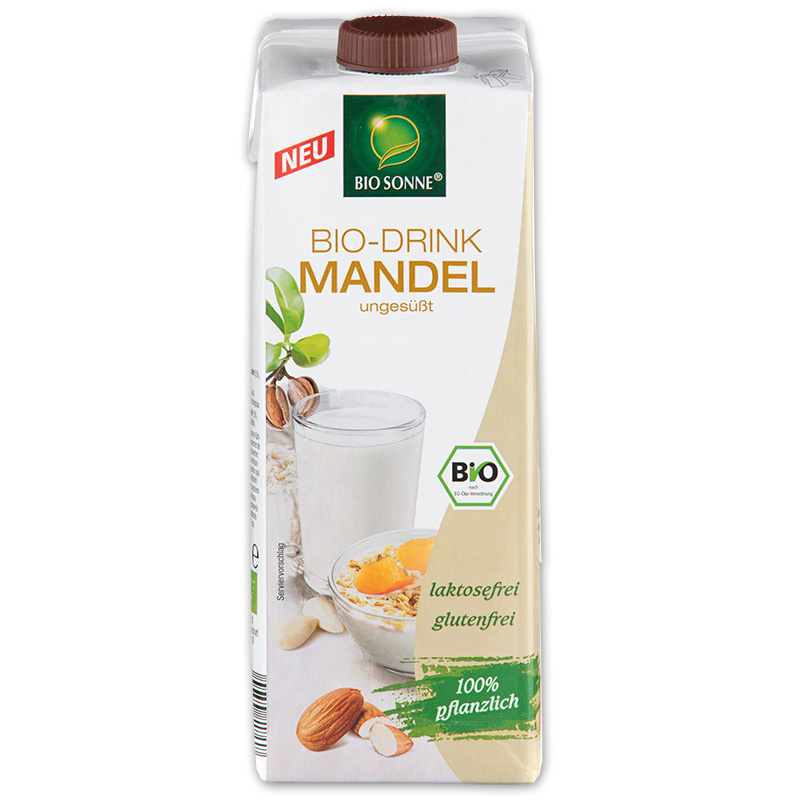 NORMA Ihr LebensmittelDiscounter BioMandelDrink VEGAN Sortiment