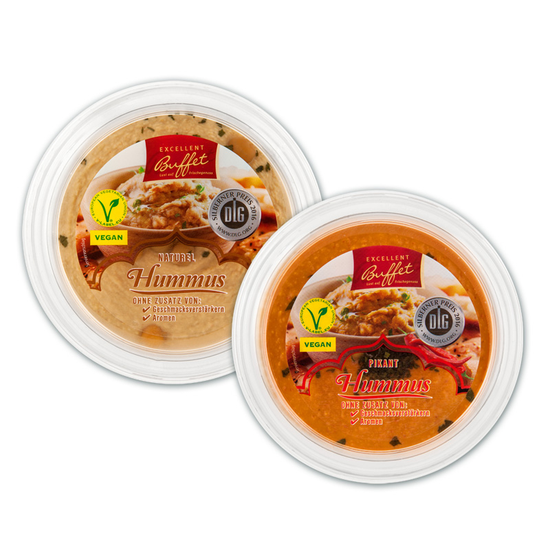 NORMA Ihr LebensmittelDiscounter Hummus ''VLabel'' VEGANes