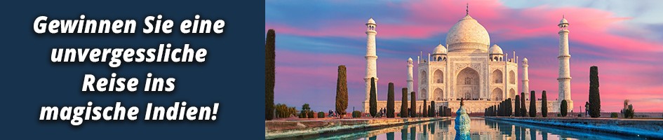 Norma24 Reisegewinnspiel: Gewinnen Sie eine unvergessliche Reise ins magische Indien!
