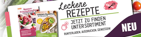 Leckere Rezepte zum Herunterladen und Ausdrucken.
