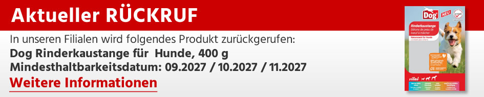 NORMA Rueckruf Dog-Rinderkaustange