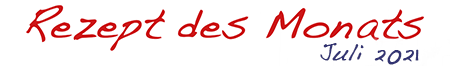 Rezept des Monats