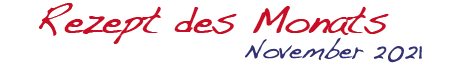 Rezept des Monats