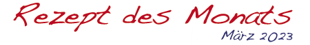 Rezept des Monats