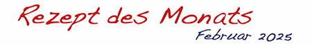 Rezept des Monats