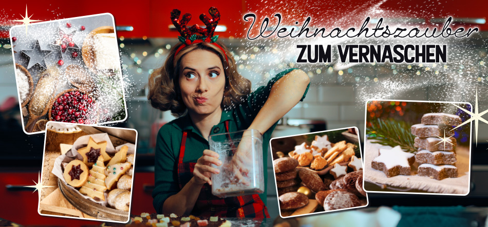 Weihnachtszauber zum Vernaschen. Zum Thema mit den Angeboten