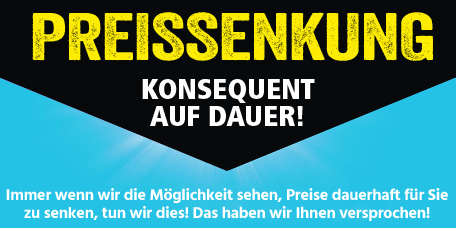 Preissenkungen Sortimentsthema »Preissenkungen«